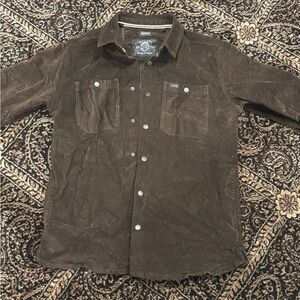 Buffalo David Bitton Brown Shirt Jacket